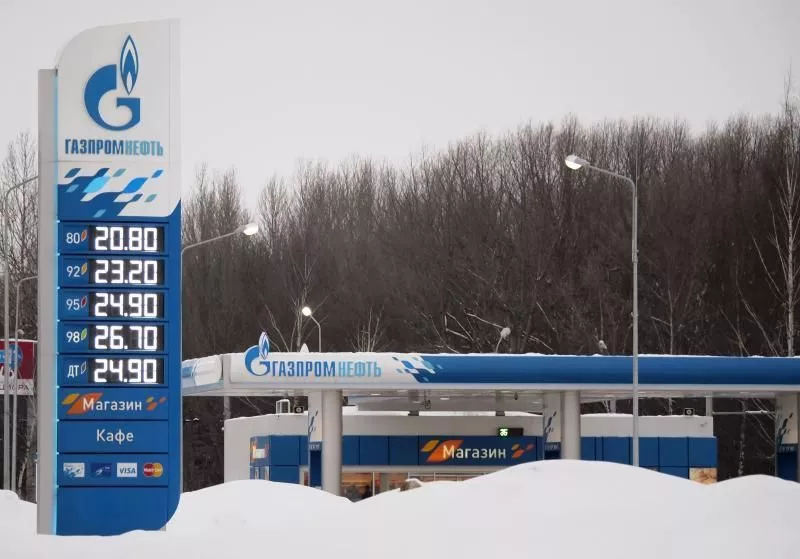 Освещение АЗС в Ленинградской области