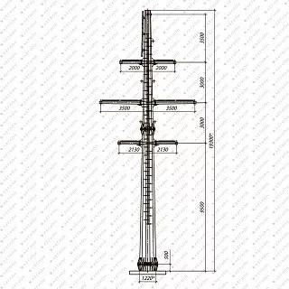 Многогранная опора УМ110-6